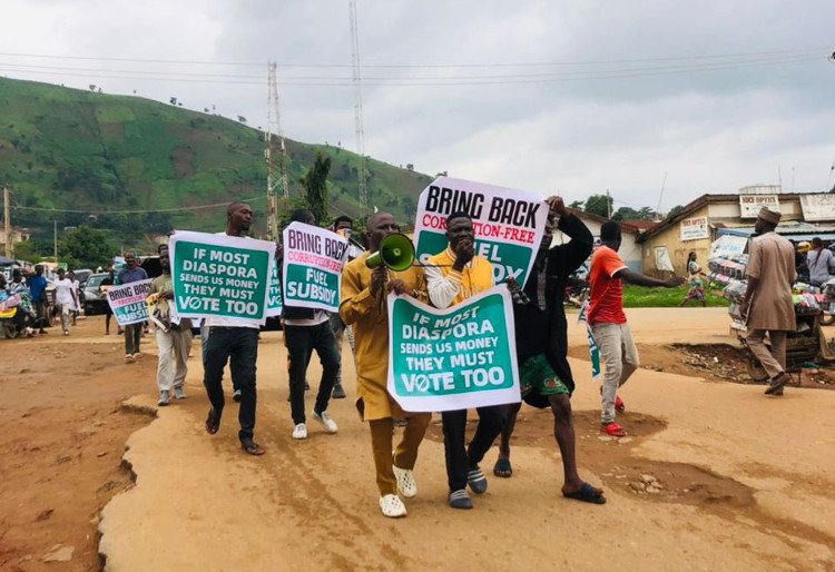 #EndBadGovernanceInNigeria Protest